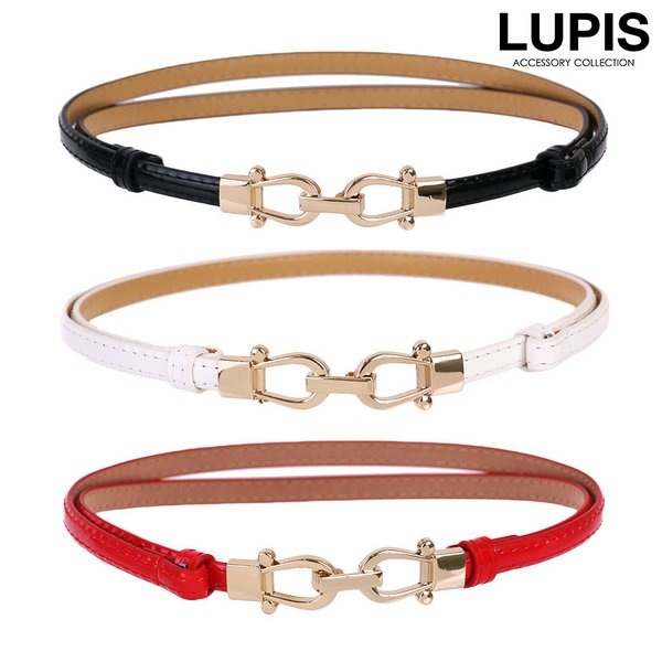 ベーシックカラー細ベルト-激安ベルトの通販販売-ルピス(LUPIS)