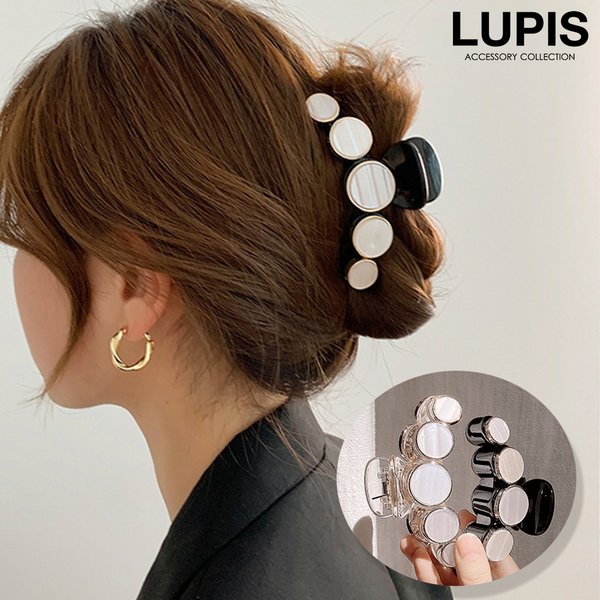 変形メタルフレームバンスクリップ-激安ヘアアクセサリーの通販販売-ルピス(LUPIS)